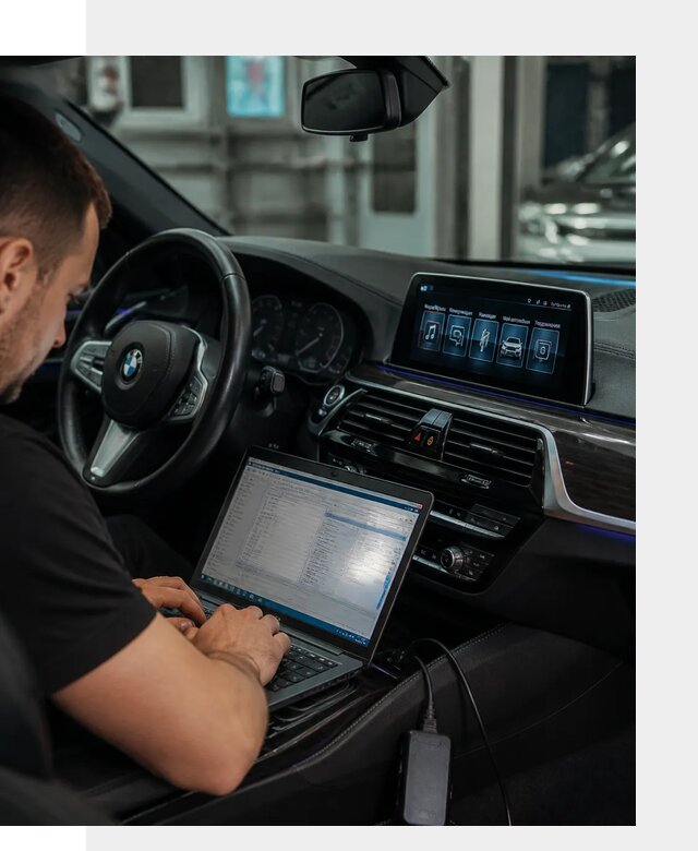 Русификация мультимедиа BMW для авто под ключ в Симферополе