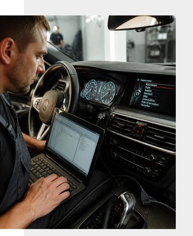 Русификация приборной панели BMW для авто в Симферополе от компании