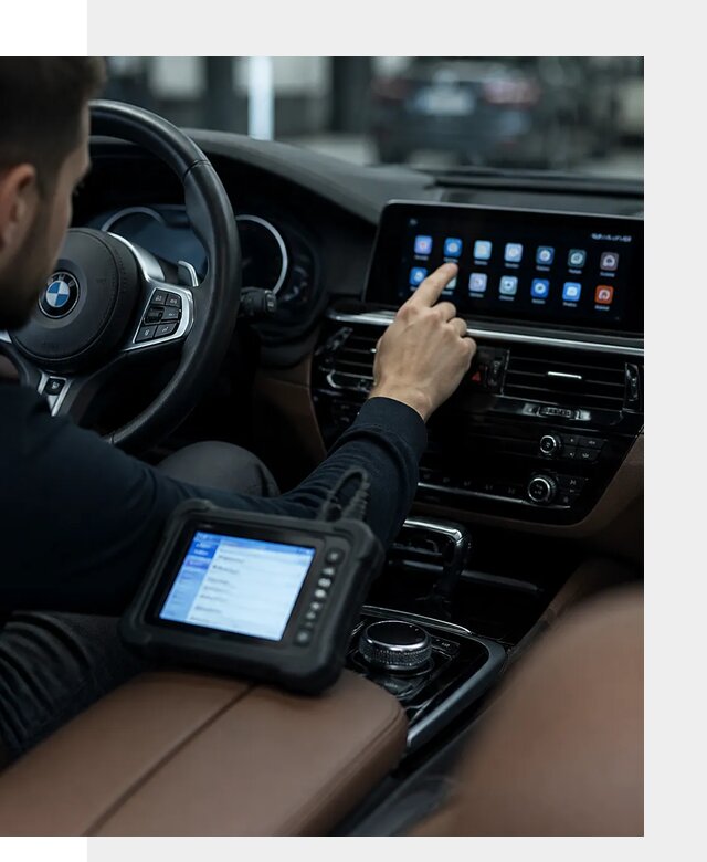 Установка приложений и мультимедиа сервисов BMW в Симферополе