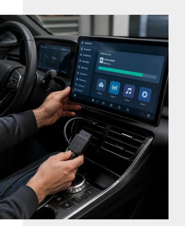 Установка приложений BYD для автомобиля под ключ в Симферополе