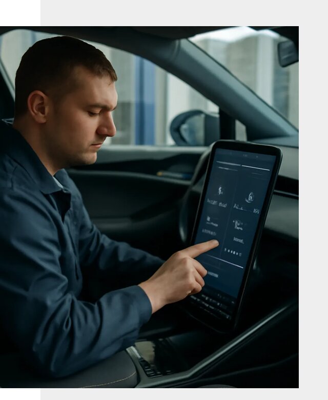 Русификация мультимедиа и приборной панели Deepal SL03 в Симферополе