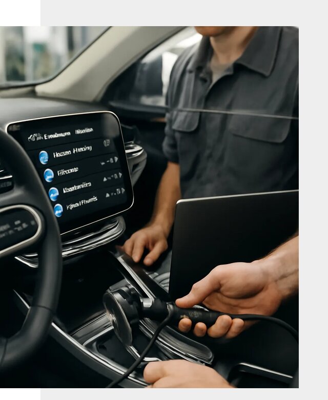 Установка приложений Geely для мультимедиа автомобиля в Симферополе