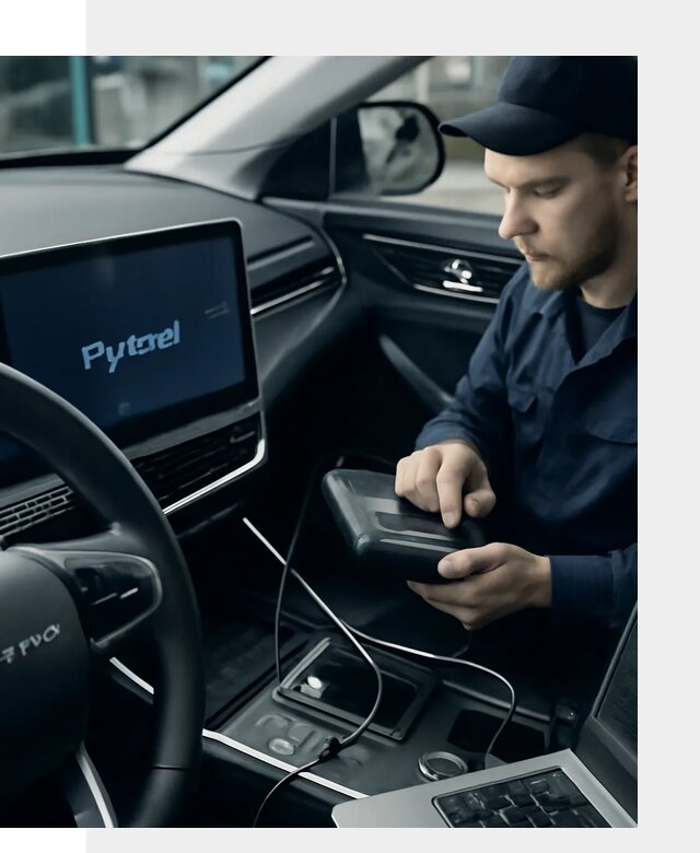 Русификация автомобилей Jetour с адаптацией меню в Симферополе