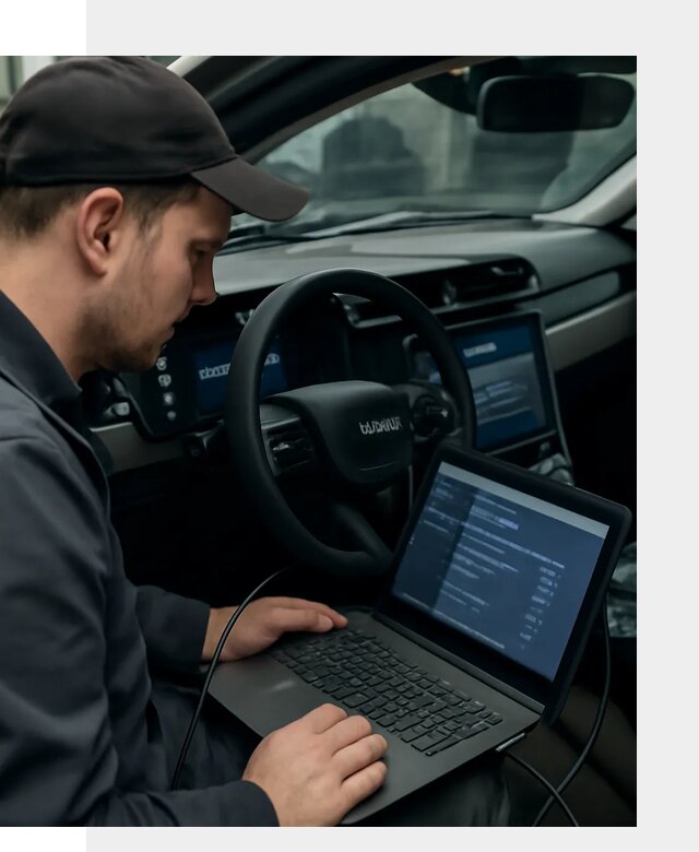 Профессиональная русификация автомобилей Lynk Co в Симферополе