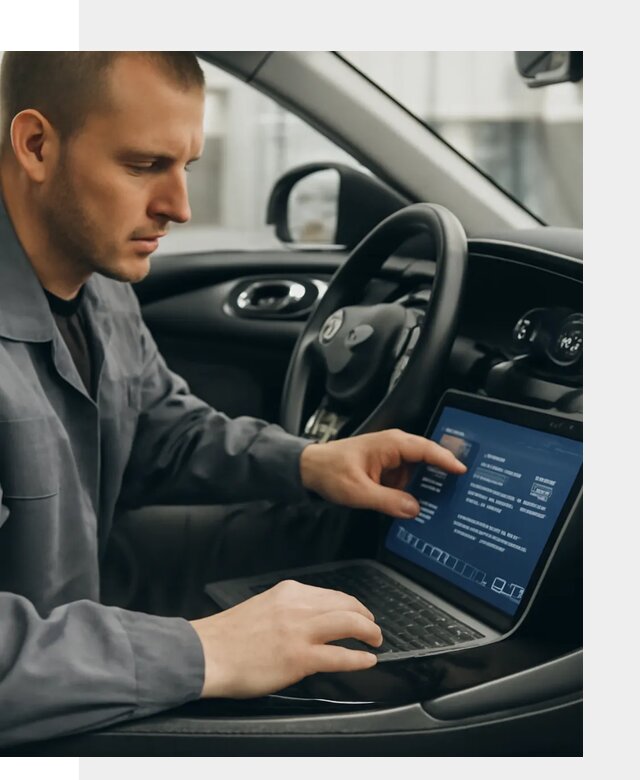 Русификация приборной панели автомобиля Lynk Co в Симферополе