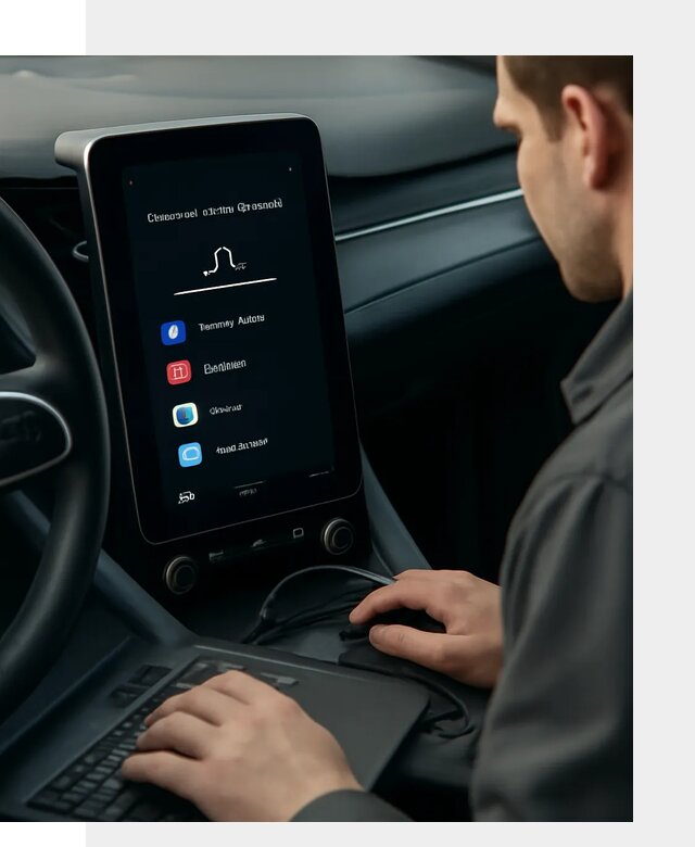 Установка приложений Lynk Co на автомобиль в Симферополе