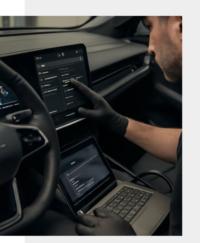 Русификация приборной панели Rising автомобиля в Симферополе