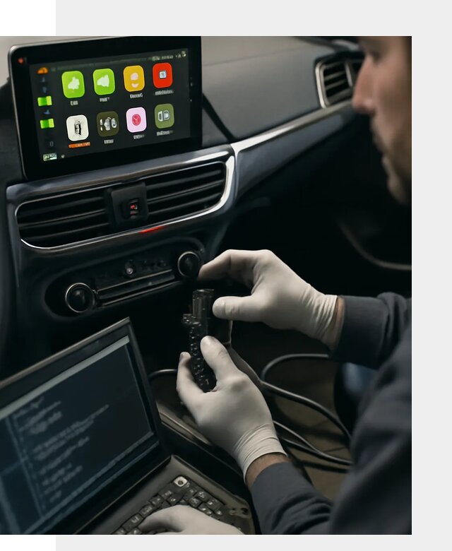 Активация Apple CarPlay в Симферополе для штатной мультимедиа
