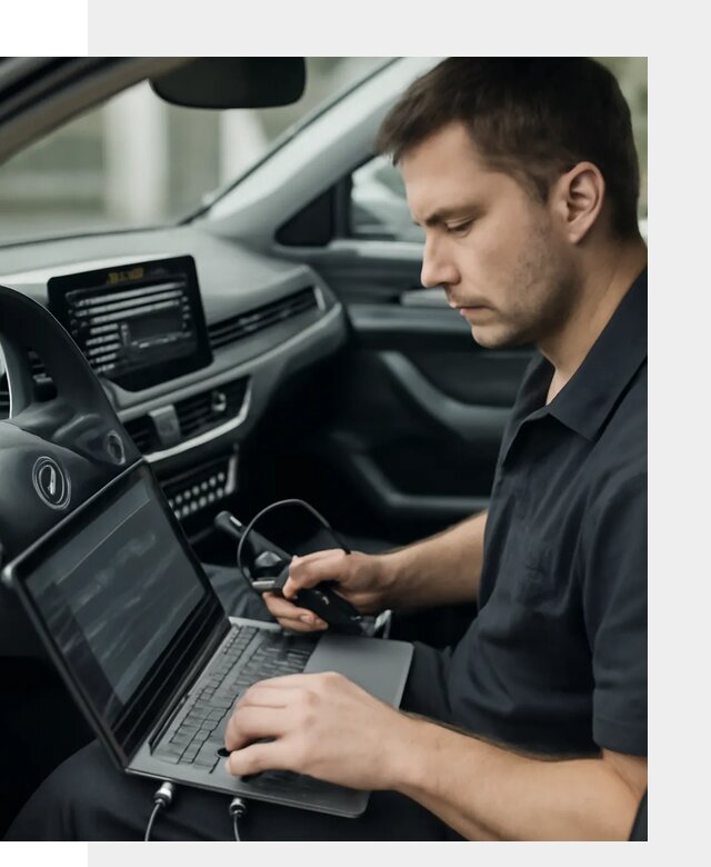 Настройка телематики автомобиля под ключ для авто в Симферополе