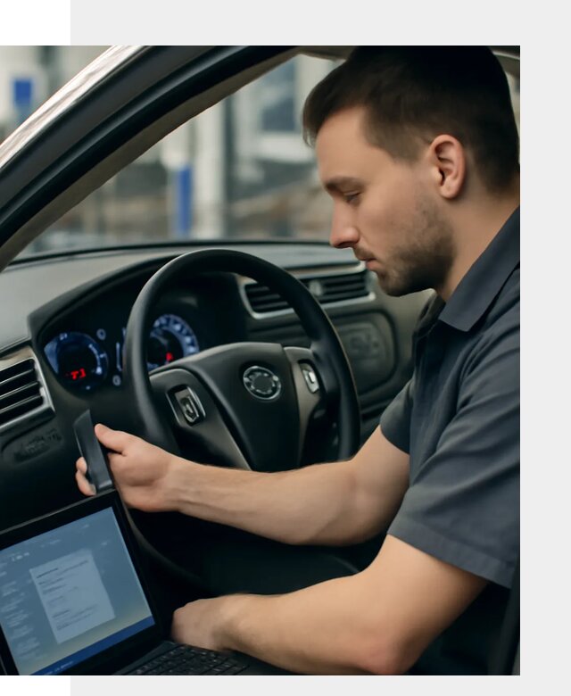 Русификация приборной панели Nissan для авто в Симферополе