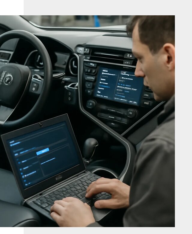 Русификация Toyota Camry 80 для мультимедиа в Симферополе