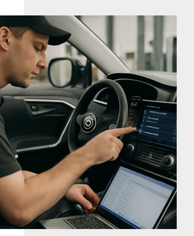 Русификация мультимедиа Toyota для автомобилей в Симферополе